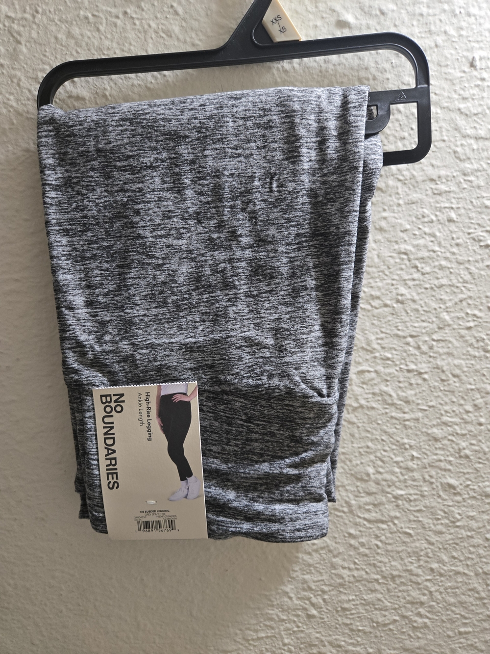 No Boundaries Gray Space-Dye Active Leggings